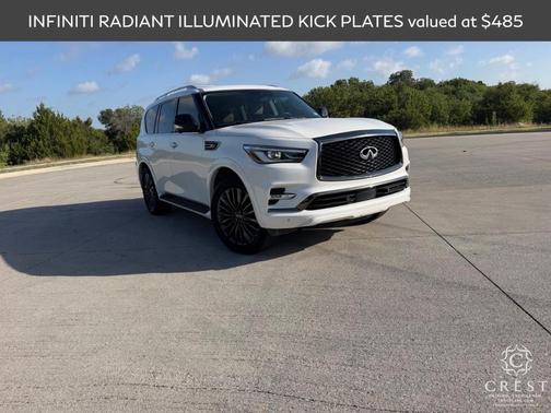 Moonstone White 2022 INFINITI QX80 PREMIUM SELECT