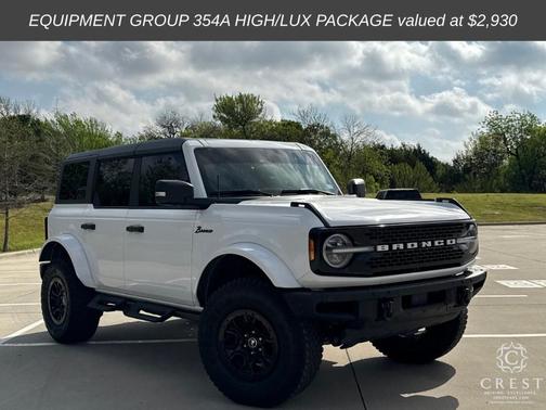 Oxford White 2024 Ford Bronco Wildtrak
