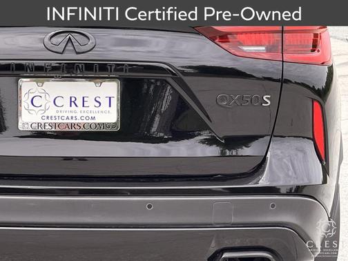 Black Obsidian 2023 INFINITI QX50 SPORT