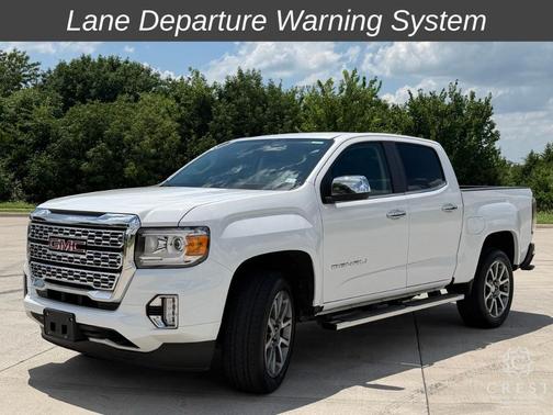 Summit White 2021 GMC Canyon Denali