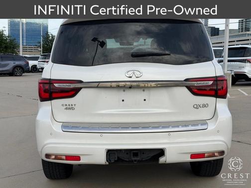Aspen White 2024 INFINITI QX80 PREMIUM SELECT