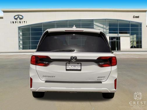 Platinum White Pearl 2025 Honda Odyssey Sport-L