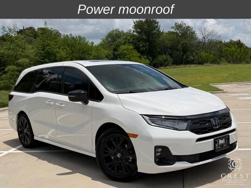 Platinum White Pearl 2025 Honda Odyssey Sport-L