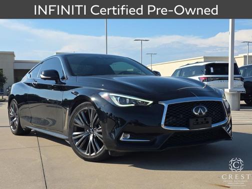 Midnight Black 2022 INFINITI Q60 LUXE