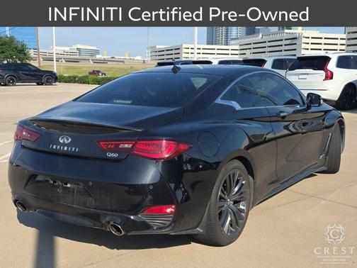Midnight Black 2022 INFINITI Q60 LUXE