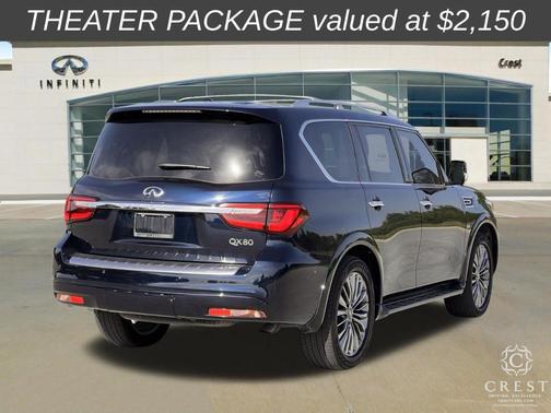 Hermosa Blue 2019 INFINITI QX80 Luxe
