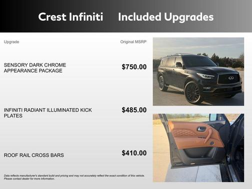 2024 INFINITI QX80 SENSORY