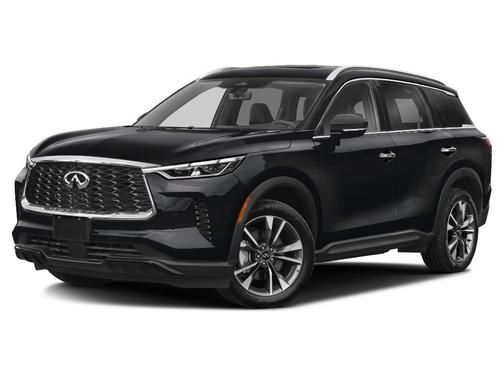 Diamond Black 2025 INFINITI QX60 Luxe
