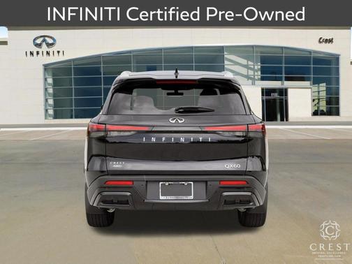 Diamond Black 2025 INFINITI QX60 Luxe