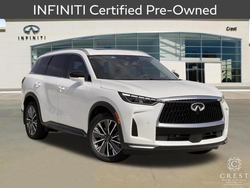 Radiant White 2027 INFINITI QX60 Luxe
