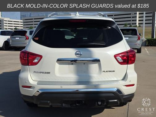 White 2020 Nissan Pathfinder Platinum