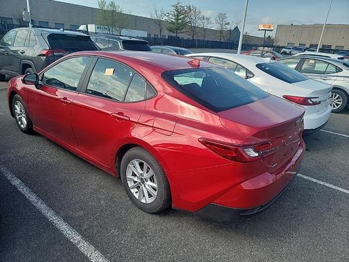 Supersonic Red 2025 Toyota Camry LE