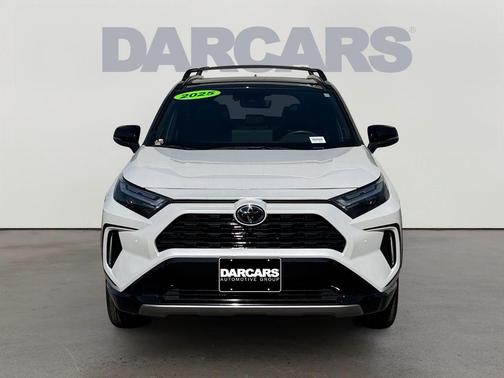 Midnight Black Metallic 2025 Toyota RAV4 Hybrid SE