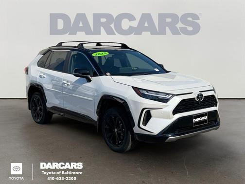 Midnight Black Metallic 2025 Toyota RAV4 Hybrid SE