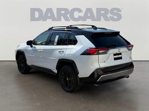 Midnight Black Metallic 2025 Toyota RAV4 Hybrid SE