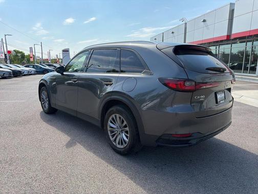 Machine Gray Metallic 2024 Mazda CX-90 3.3 Turbo Preferred
