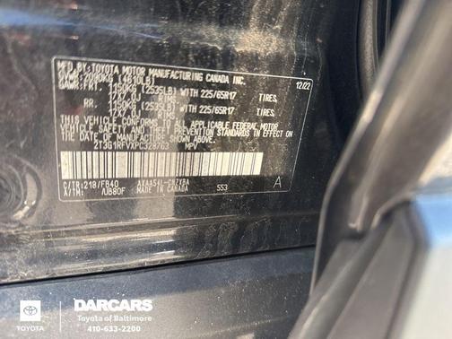 Midnight Black Metallic 2023 Toyota RAV4 LE