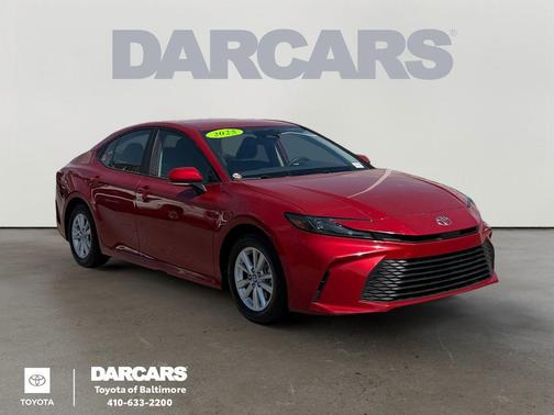 Supersonic Red 2025 Toyota Camry LE