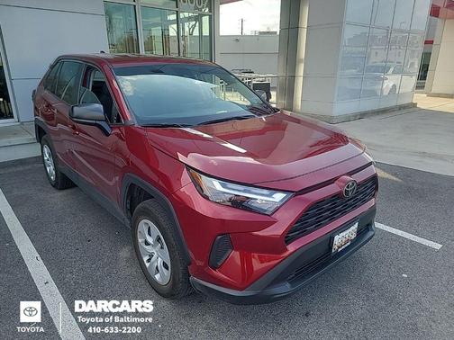 Ruby Flare Pearl 2025 Toyota RAV4 LE
