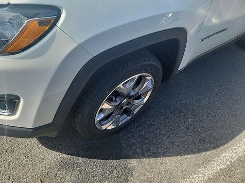 White Clearcoat 2021 Jeep Compass Limited