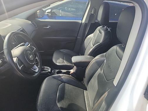 White Clearcoat 2021 Jeep Compass Limited