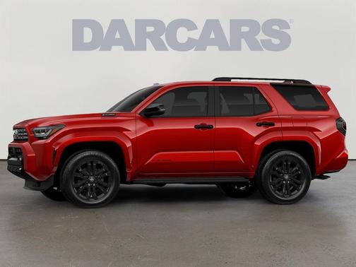Supersonic Red 2026 Toyota 4Runner Hybrid Platinum