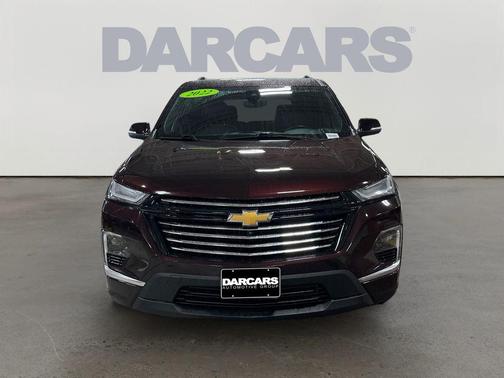 Black Cherry Metallic 2022 Chevrolet Traverse Premier