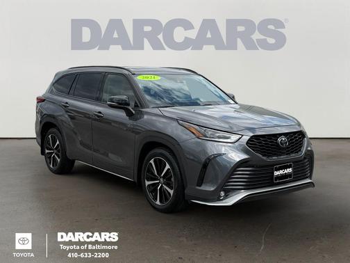 Magnetic Gray Metallic 2021 Toyota Highlander XSE