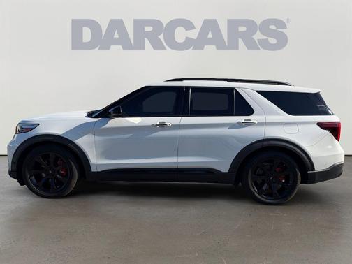 Star White Metallic Tri-Coat 2021 Ford Explorer ST