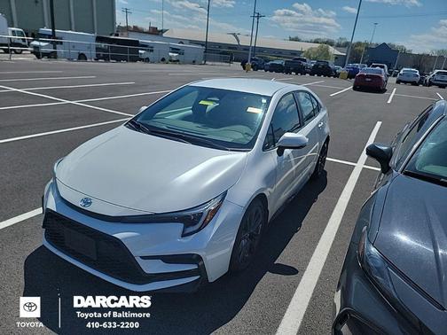 Wind Chill Pearl 2023 Toyota Corolla SE