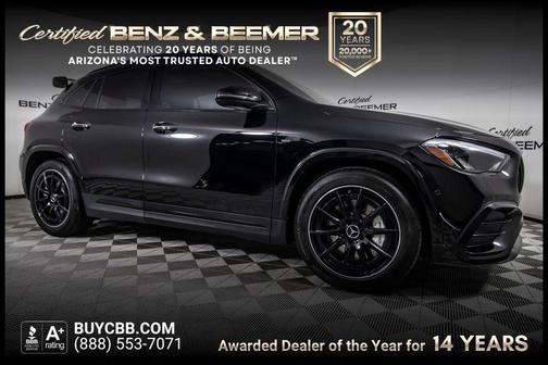 Black 2025 Mercedes-Benz AMG GLA 35 4MATIC