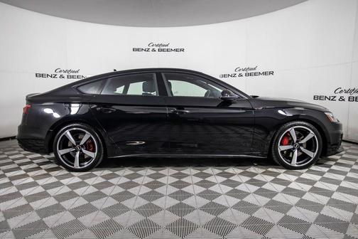 Mythos Black Metallic 2023 Audi A5 Sportback 45 S Line Premium Plus