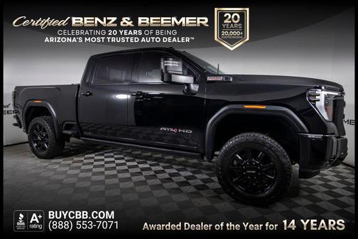 Onyx Black 2024 GMC Sierra 2500 AT4