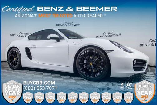 White 2015 Porsche Cayman Base