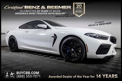 Alpine White 2020 BMW M8 Base