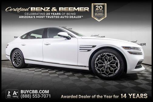 Uyuni White 2023 Genesis G80 2.5T RWD