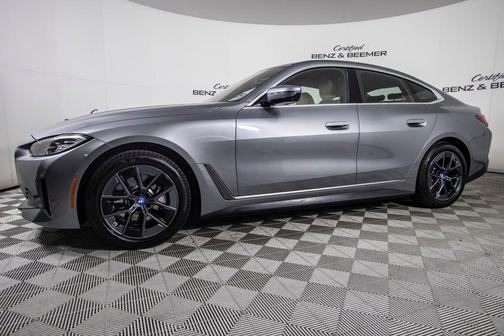 Skyscraper Grey Metallic 2023 BMW i4 Gran Coupe eDrive35