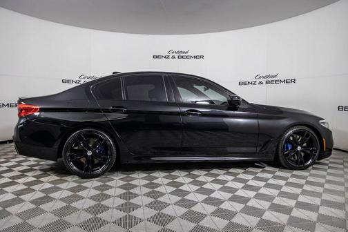 Black Sapphire Metallic 2019 BMW M550 i Xdrive