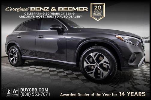 Gray 2026 Mercedes-Benz GLC 350e Base