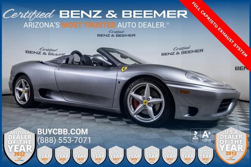2002 Ferrari 360 Modena Spider