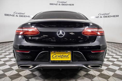 Black 2018 Mercedes-Benz E-Class E 400