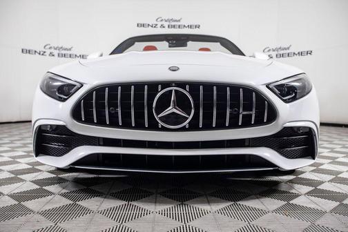White 2023 Mercedes-Benz AMG SL 43 Base
