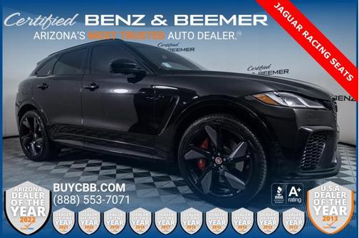 2022 Jaguar F-PACE SVR P550 AWD Automatic