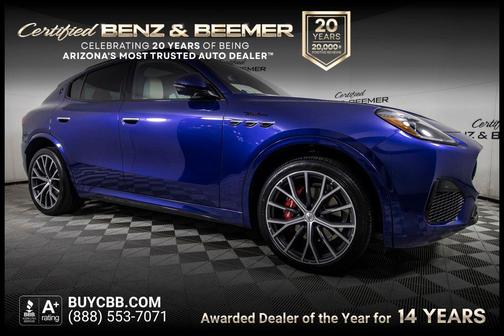 Blue 2023 Maserati Grecale Modena