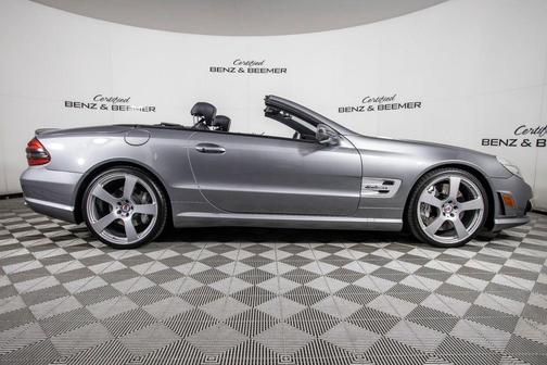Palladium Silver Metallic 2011 Mercedes-Benz SL-Class SL 63 AMG