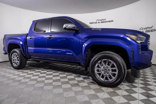 Blue Crush Metallic 2025 Toyota Tacoma Hybrid Limited