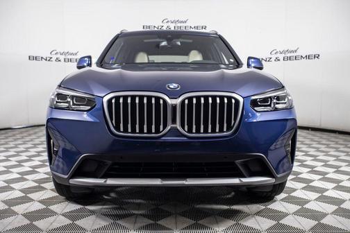 Phytonic Blue Metallic 2023 BMW X3 xDrive30i