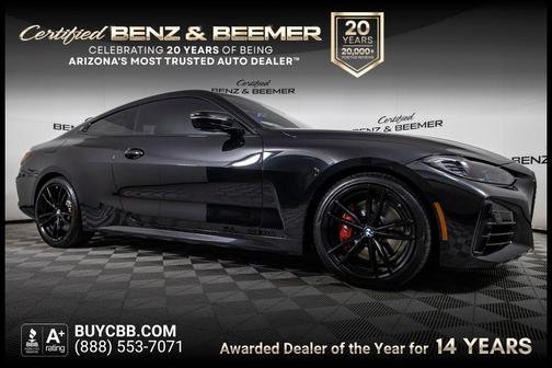 Black Sapphire Metallic 2023 BMW M440 i
