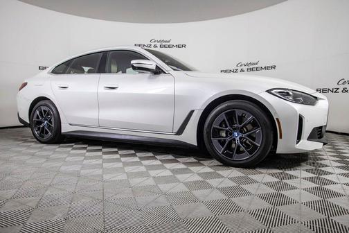 Mineral White Metallic 2023 BMW i4 Gran Coupe eDrive40