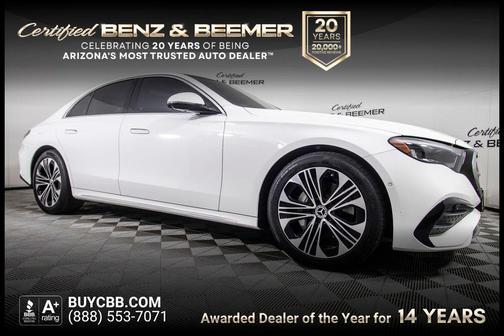 Polar White 2025 Mercedes-Benz E-Class E 350